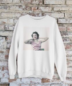 Young Betty White Fan Horror Crewneck Sweatshirt