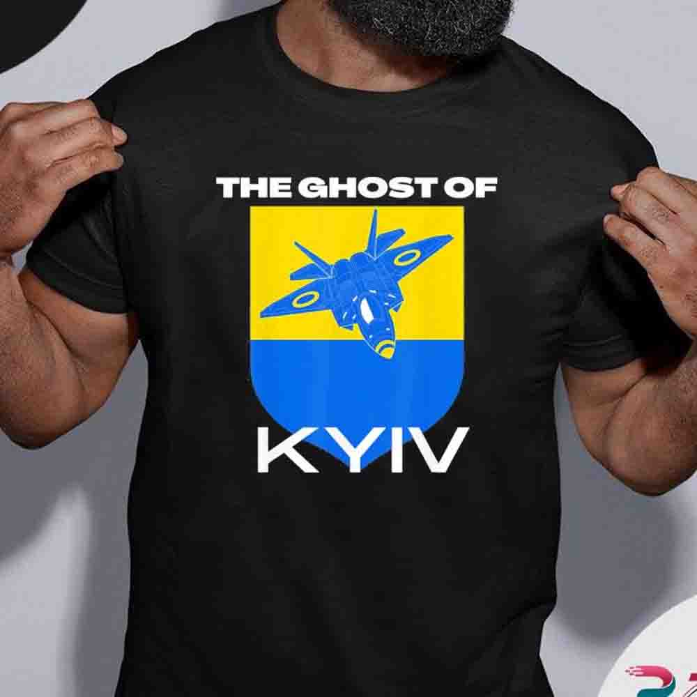 Vintage Ghost Of Kyiv Pray For Ukraine Sweatshirt - Teeholly
