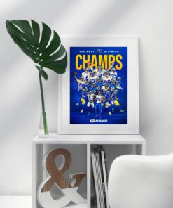 American Football Champion Super Bowl 2022 LA Rams Poster