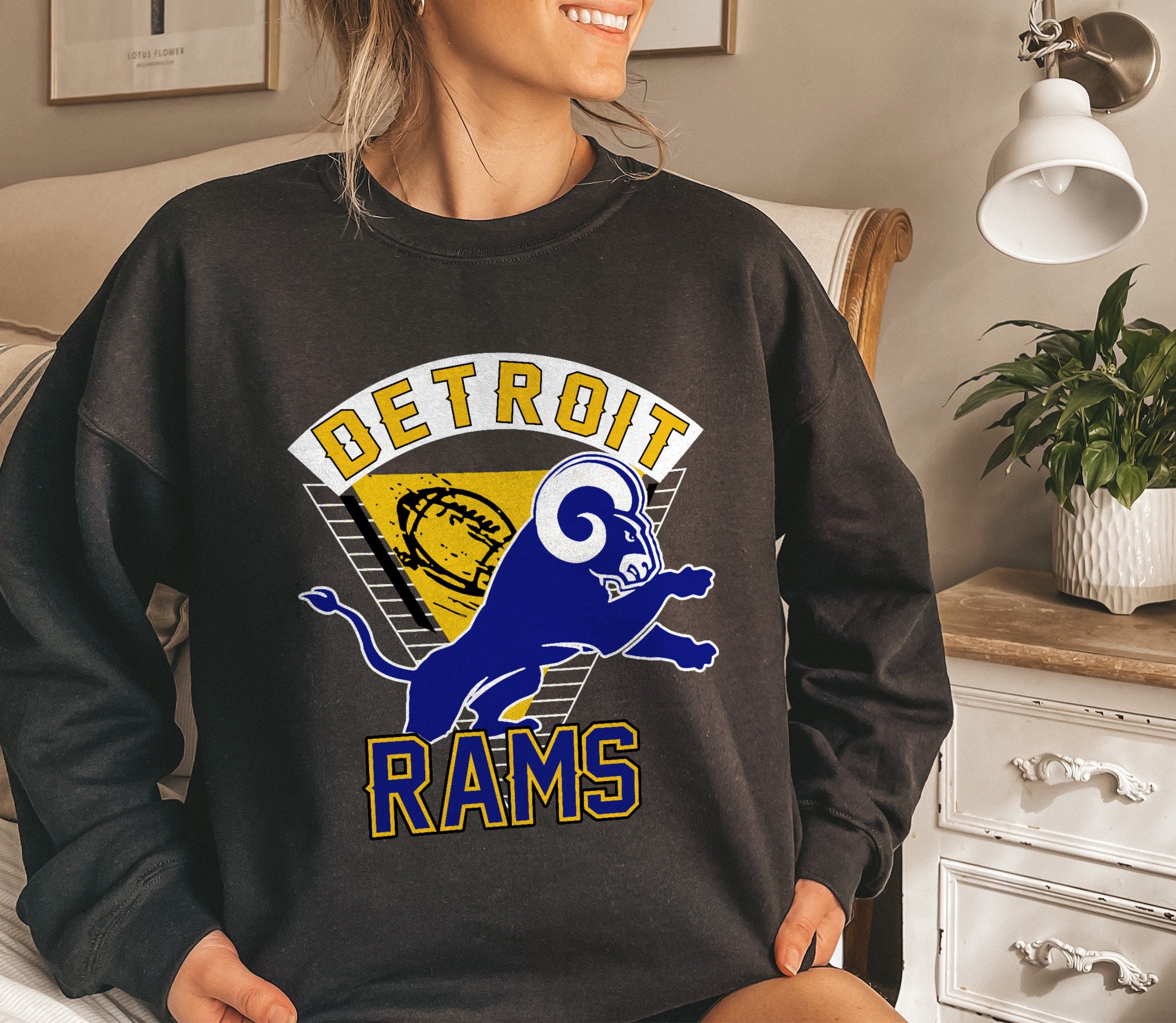 Detroit Rams LA Champion Super Bowl 2022 Sweatshirt - Teeholly