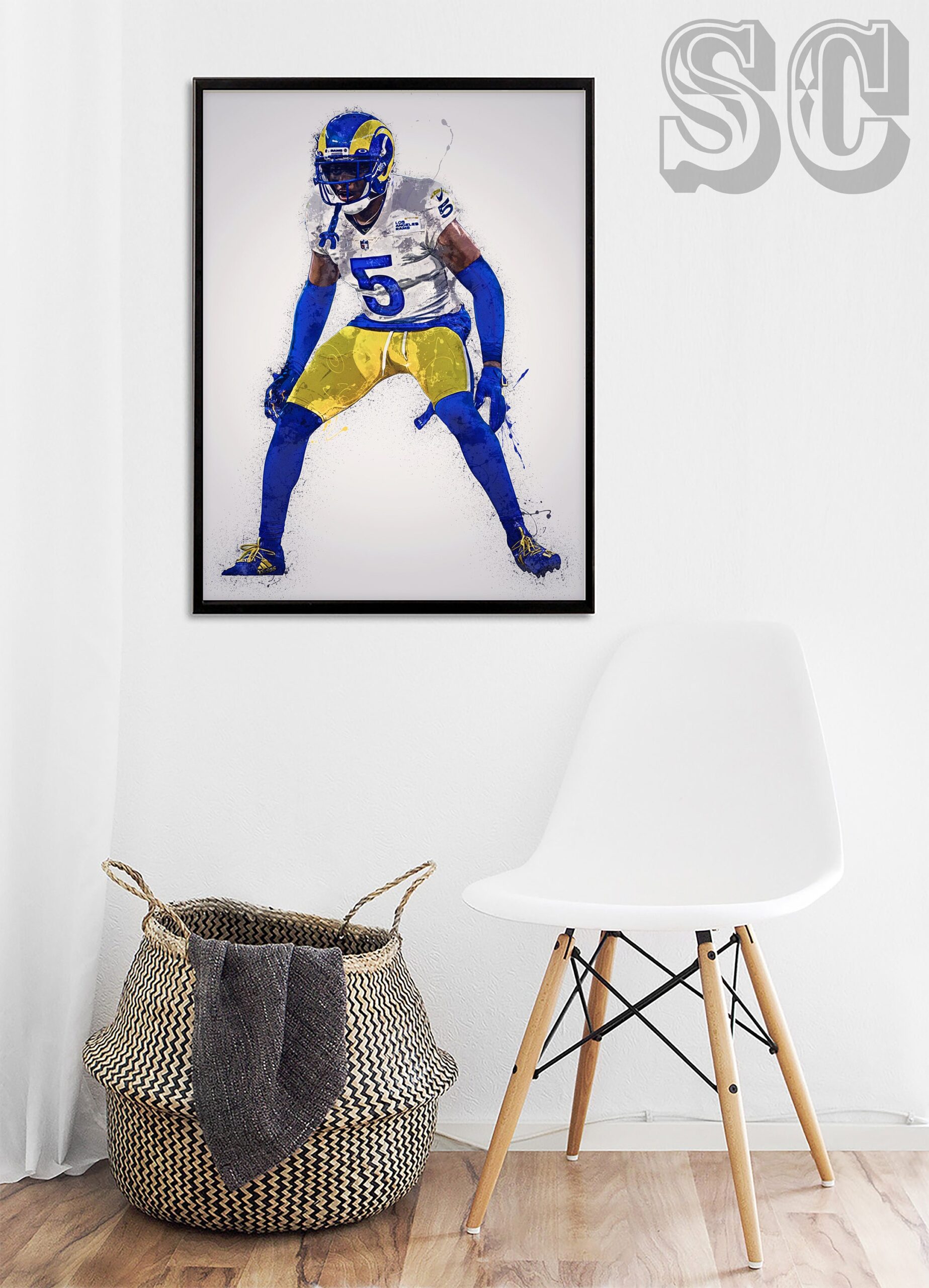 Team Force 24k Gold Coin Photo Champion Super Bowl 2022 LA Rams Poster -  Teeholly