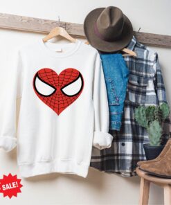 Spiderman Couple Love Valentines Day Sweatshirt