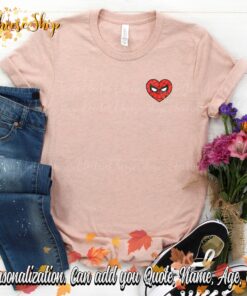 2022 Vintage Heart Peter Parker Valentines Day Spiderman Sweatshirt