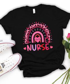 Nurse Valentine Day Rainbow Shirt 2022