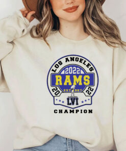 Detroit Los Angeles LA Rams champion super bowl 2022 sweatshirt