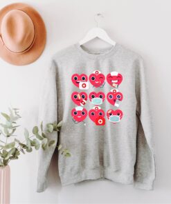 Nurse Gift Valentines Day Matching Sweatshirt