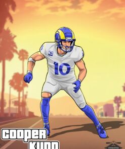 2022 Super Bowl Champion LA Rams Poster