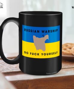Russian Warship Go F Yourself Mug