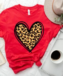 Leopard Print Plaid Valentines Day Shirt 2022
