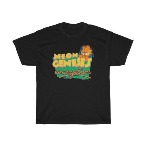 Neon Genesis Garfield Essential Unisex Shirt