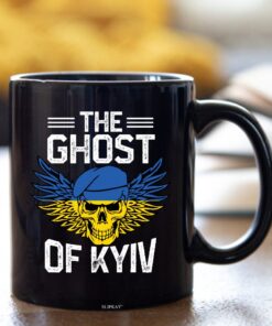 The Ghost Of Kyiv Stand With Ukraine Mug