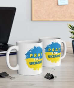 Ukraine Stop War Stand With Pray For Mug