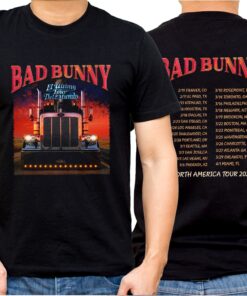 Bad Bunny Tour 2022 Del Mundo Shirt
