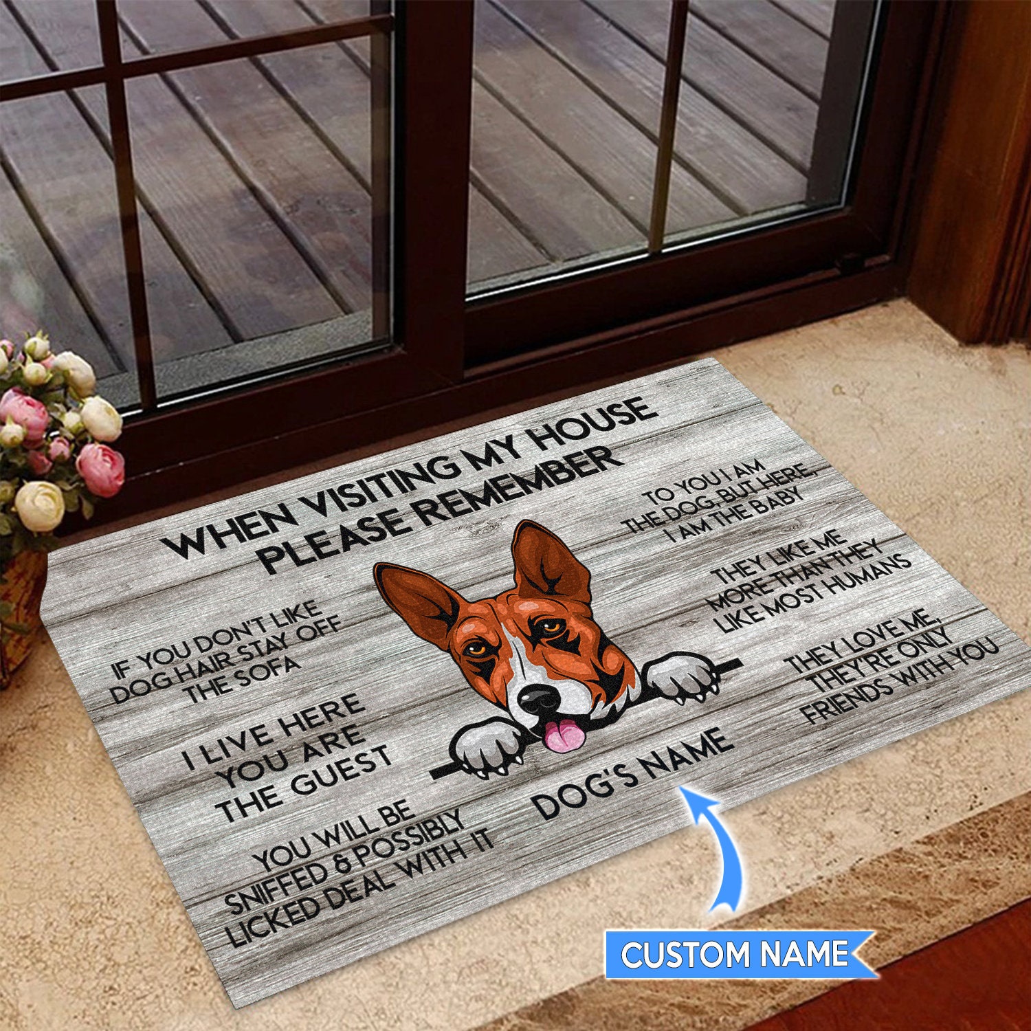 Hope You Like Dogs Doormat, Dog Lovers Gift, Funny Doormat, Funny Welcome  Mat, Housewarming Gift, Dog Doormat, Front Door Mat, Doormats 
