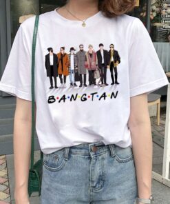 BTS Bangtan Boys Group Anime Design Rap Monster Kpop T Shirt