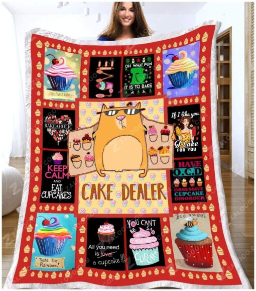 Cake Dealer Quilt Blanket