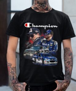 Champions Alex Bowman And Austin Dillon Signatures NASCAR Cup Series Shirt