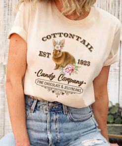 Cottontail Candy Company Easter Matching Shirt