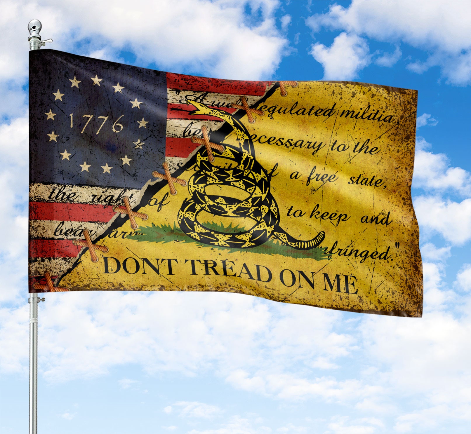 dont tread on me flag meaning origin