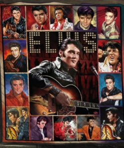Elvis Presley Rock And Roll Music Fans Blanket