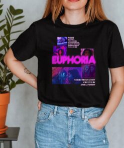 Euphoria Vintage Season 2 TV Show Zendaya T Shirt