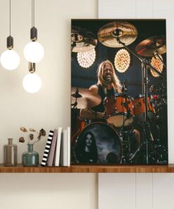 Foo Fighter Taylor Hawkins 1972-2022 Canvas Poster