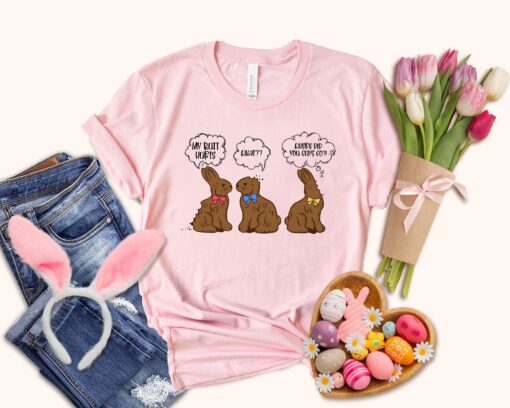 Funny Easter Sibling Outfi Family Matching Shirt