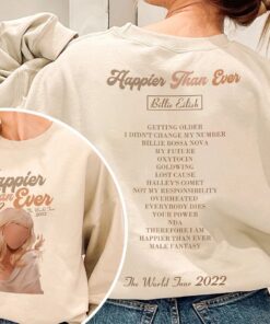 Happier Than Ever The World Tour 2022 Sweatshirt