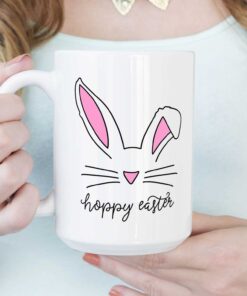 Hoppy Easter Rabbit Lovers Coffee Mug