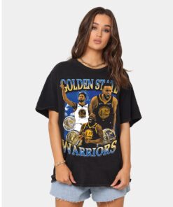 Golden State Warriors Rap Hip Hop Bootleg Style T Shirt - Teeholly