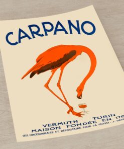 Carpano Vintage Alcohol Poster