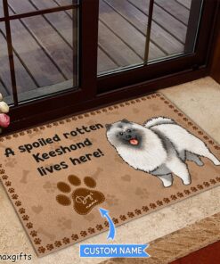 Keeshond Gift For Dog Lovers Doormat