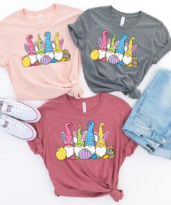 Gnome Bunny Happy Easter Shirt
