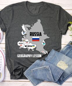 I Stand With Ukraine It’s Not Russia Europe Map Shirt