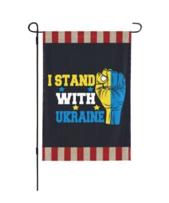I Stand With Ukraine Zelensky President Yard Sign
