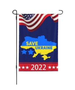 I Stand With Ukraine Funny Banner For Outdoor Decorations Flag