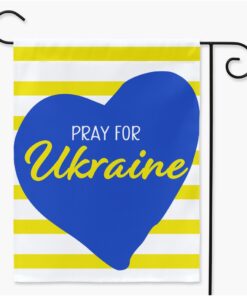 Pray For Ukraine Flag We Stand With