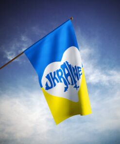 Ukraine We Stand With World Peace Ukrainian Pride Garden Flags