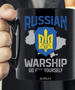 Russian Warship Go F Yourself. Mug
