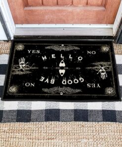 Hello Goodbye Witch - Yes No Doormat For Witch Lovers
