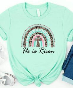 He Is Risen Easter Christian Jesus Shirt