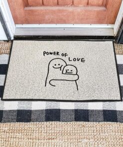 Power Of Love Doormat Housewarming Gift