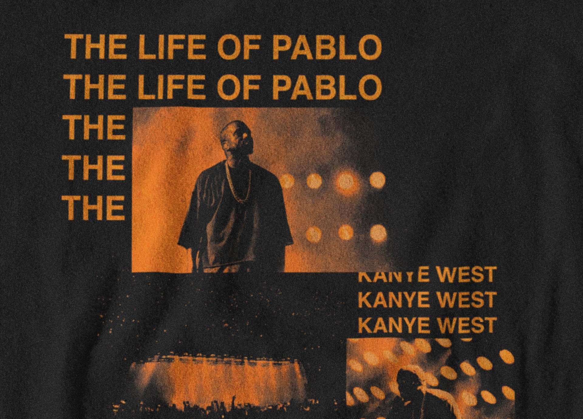 Kanye West Jeen-yuhs The Life Of Pablo Inspired Album Cover Style T Shirt