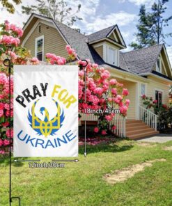 Pray For Ukraine Save Garden Flag