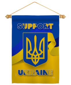 Support Ukraine Garden Flag