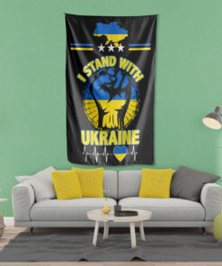 Support Ukrainian Flag I Stand With Ukraine
