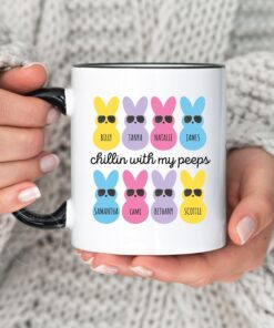 Chillin With My Peeps Easter Bunny Mug