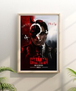 The Batman Movie Batman 2022 Wall Art Film Poster
