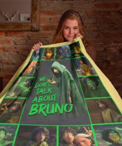 We Don't Talk About Bruno Disney Encanto Quilt Blanket