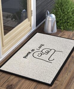 Power Of Love Doormat Housewarming Gift